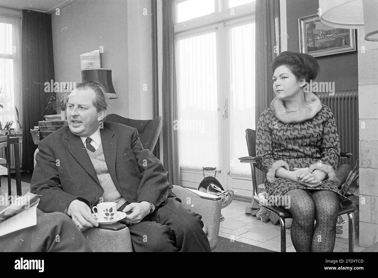 Fam Roosen, Families, Bennebroek, 14-02-1968, Whizgle News from the Past, Tailored for the Future. Explore historical narratives, Dutch The Netherlands agency image with a modern perspective, bridging the gap between yesterday's events and tomorrow's insights. A timeless journey shaping the stories that shape our future. Stock Photo