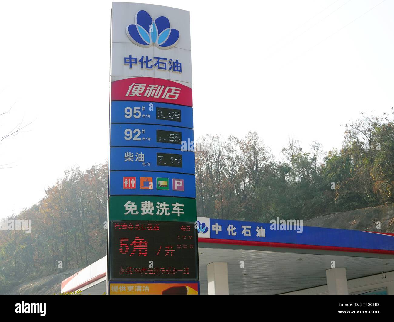Gas price signboard hi-res stock photography and images - Alamy