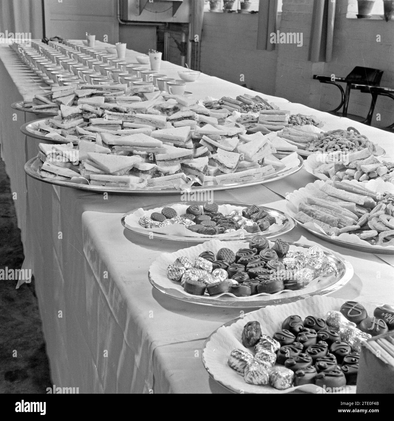 Plates snacks Black and White Stock Photos &amp; Images - Alamy