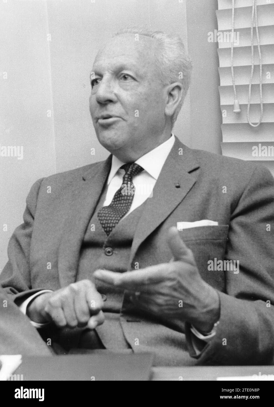 12/31/1969. Dr. Josep Trueta. Credit: Album / Archivo ABC / Torremocha Stock Photo