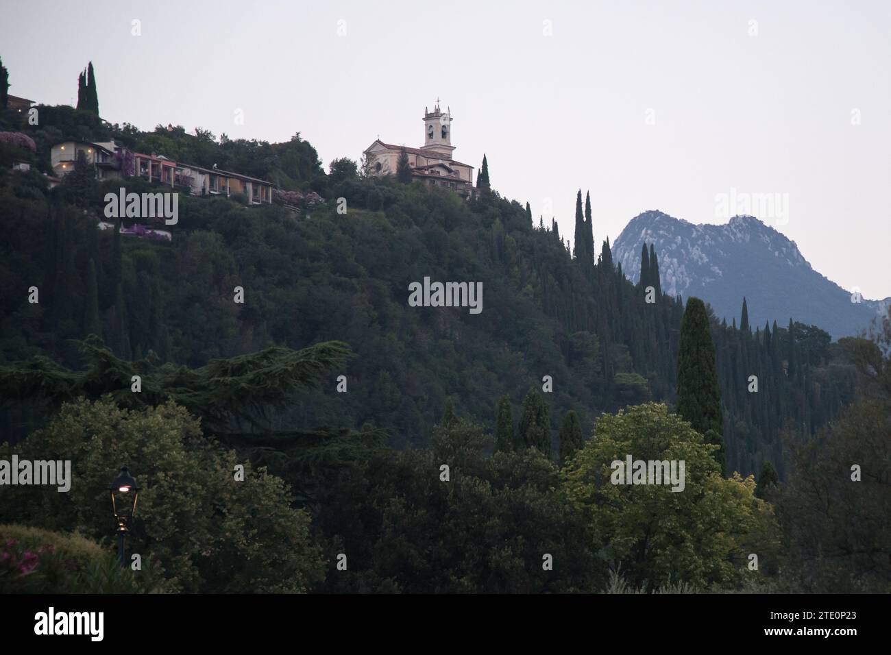Chiesa di Montemaderno in Toscolano Maderno, Province of Brescia, Lombardy, Italy © Wojciech Strozyk / Alamy Stock Photo Stock Photo