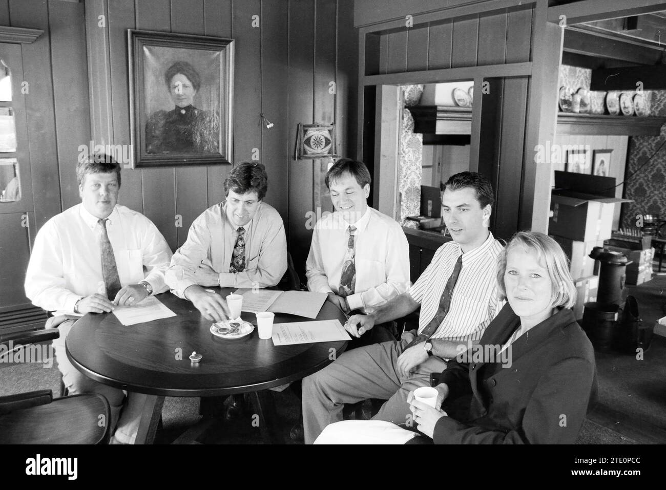 Staff claus partyhouse hires stock photography and images Alamy