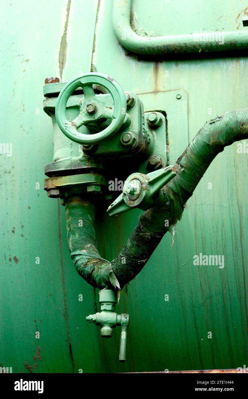 Absperrventil , Deutschland, BLF *** Shut-off valve , Germany, BLF BL82845 Stock Photo
