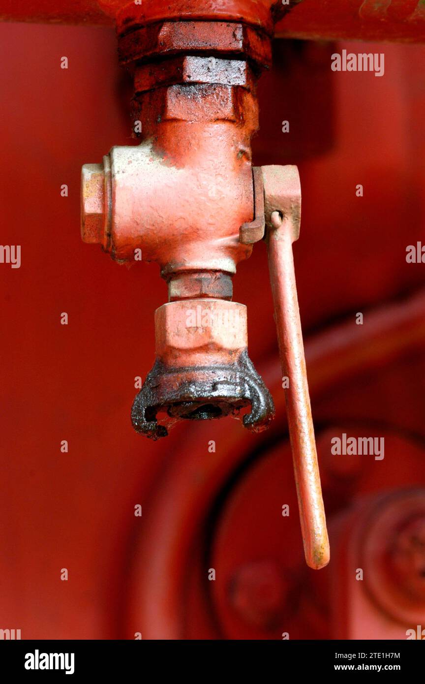 Absperrventil , Deutschland, BLF *** Shut-off valve , Germany, BLF BL82855 Stock Photo