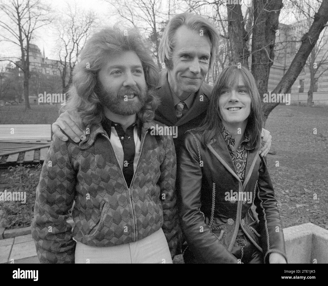 BRIAN PARRISH and Paul Gurvitz released  an album under direction of George Martin visit Sweden to promote the album Stock Photo
