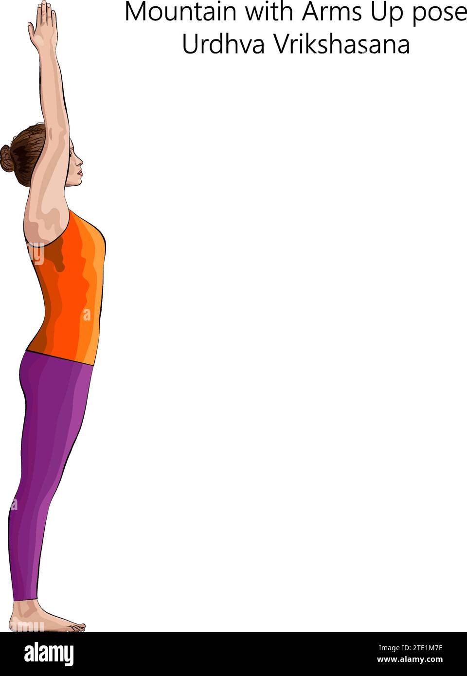 Yoga partner workout: extended mountain pose - AthensTrainers®