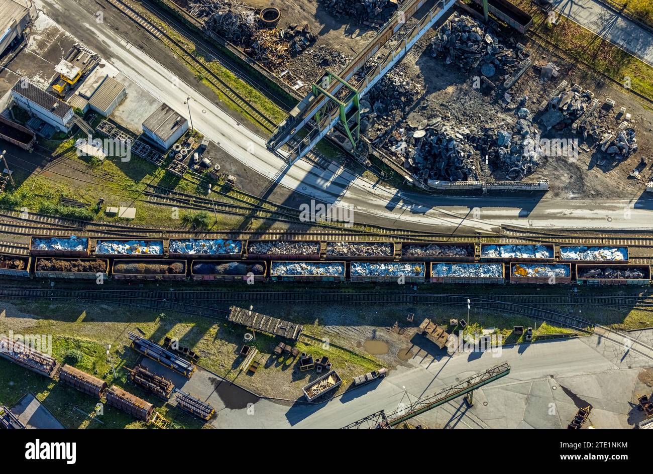 Aerial view, Deutsche Edelstahlwerke Specialty Steel GmbH & Co. KG