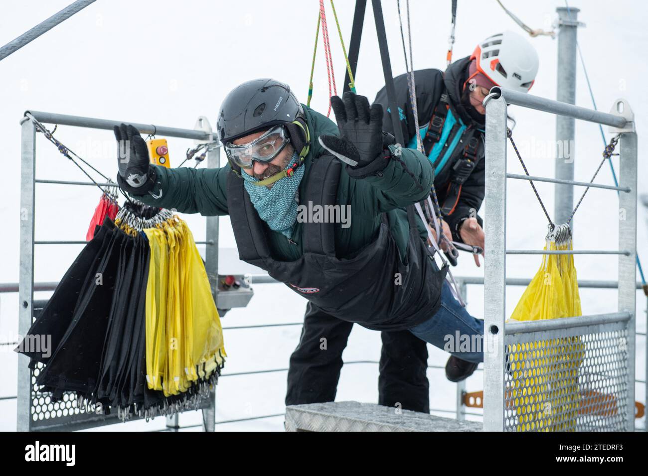 Bourg Saint Maurice, France. 20th Dec, 2023. Asghar Farhadi about to