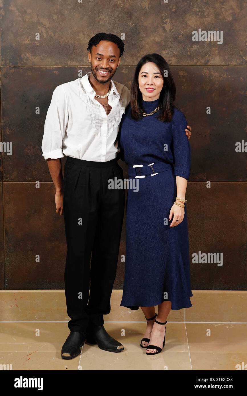 Enyi Okoronkwo and Jing Lusi attending the nominations announcement for