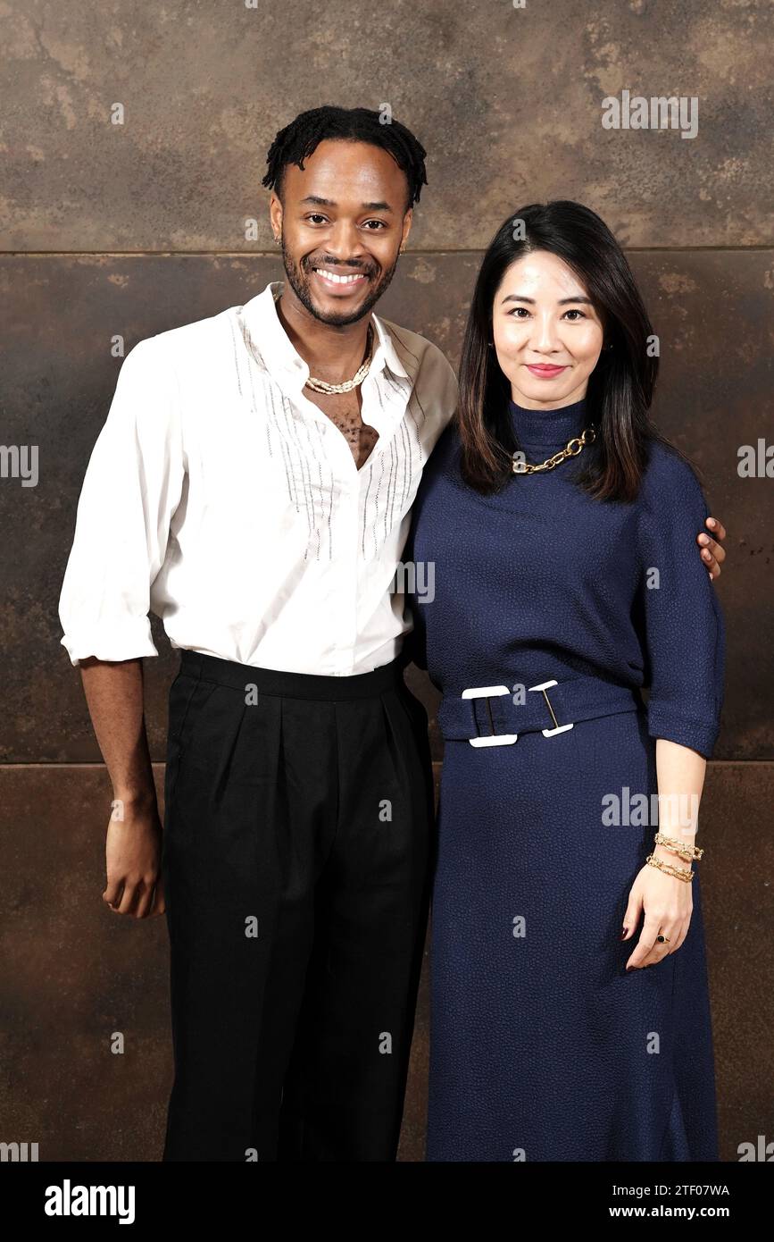 Enyi Okoronkwo and Jing Lusi attending the nominations announcement for