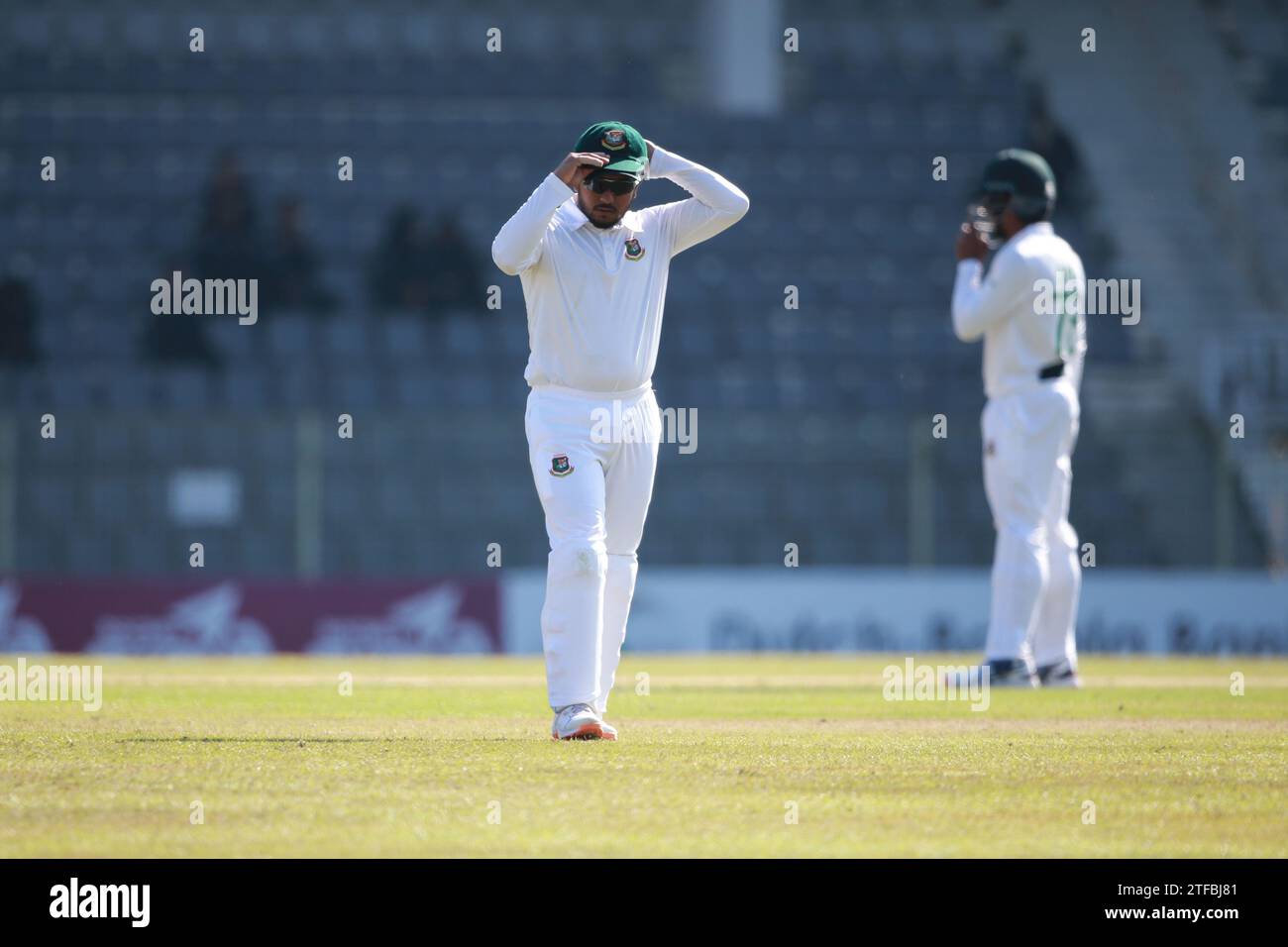 Bangladeshi Test cricketer Zakir Hasan during BangladeshNew Zealand
