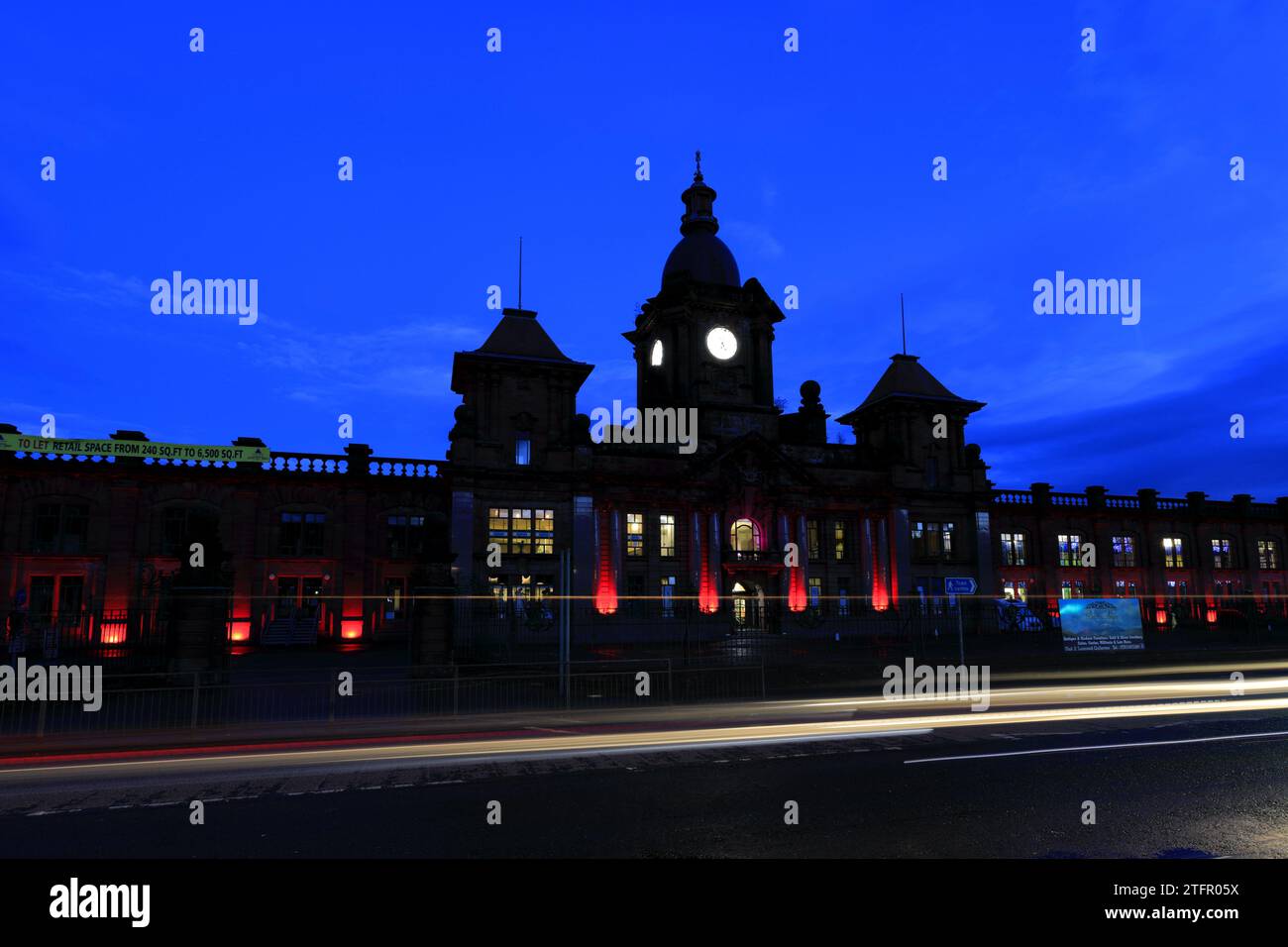 The old Argyll Motor Works, Alexandria town, West Dunbartonshire, Scotland Used currently as the