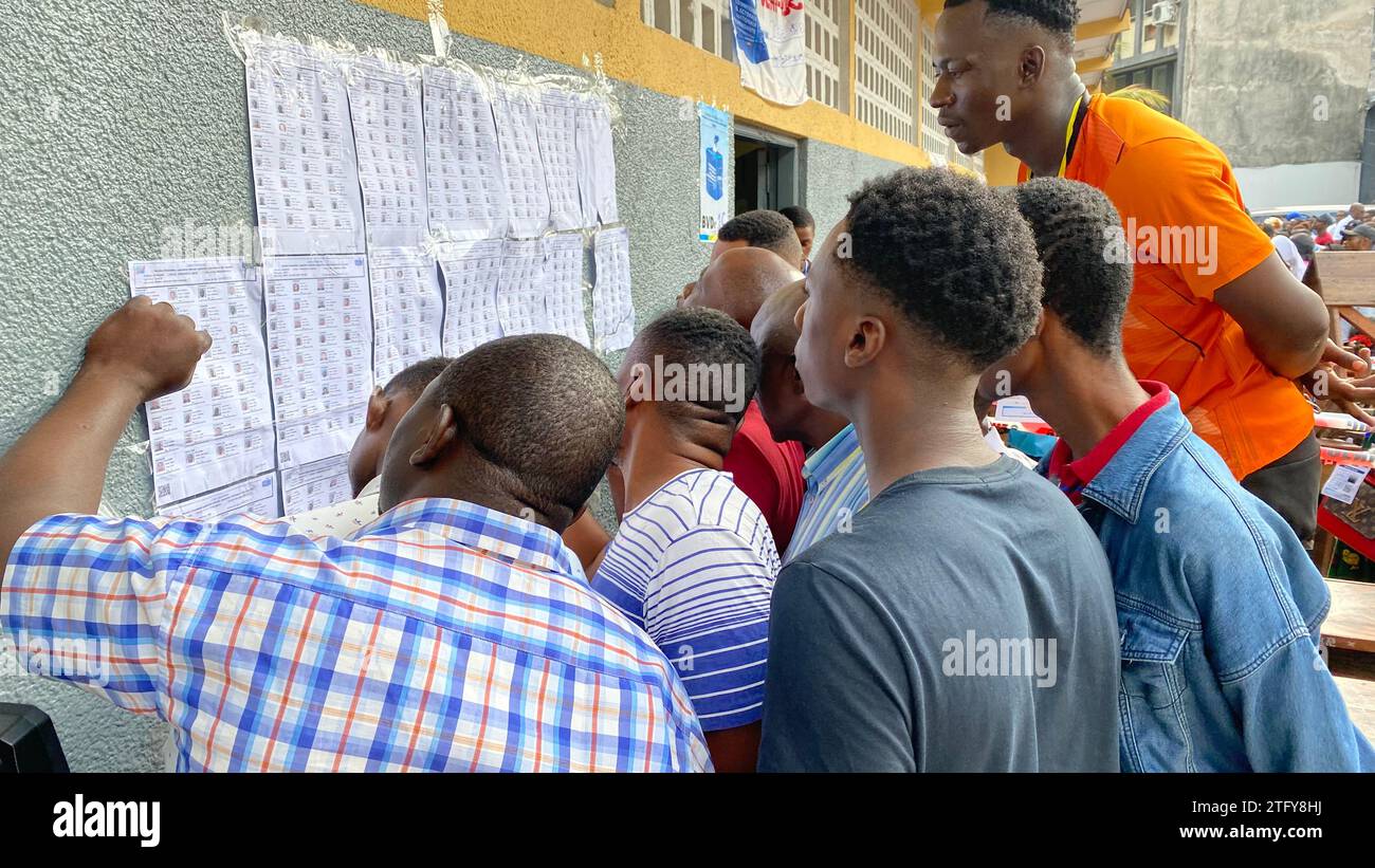 Kinshasa, Democratic Republic of the Congo (DRC). 20th Dec, 2023