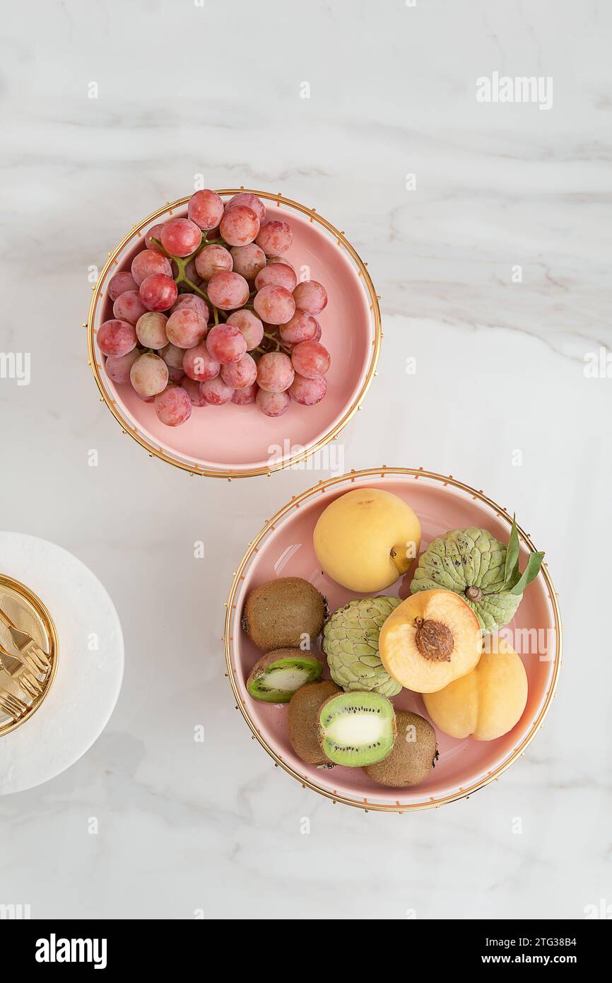 Images of tea break set up, teabreak preparation, teabreak food on the