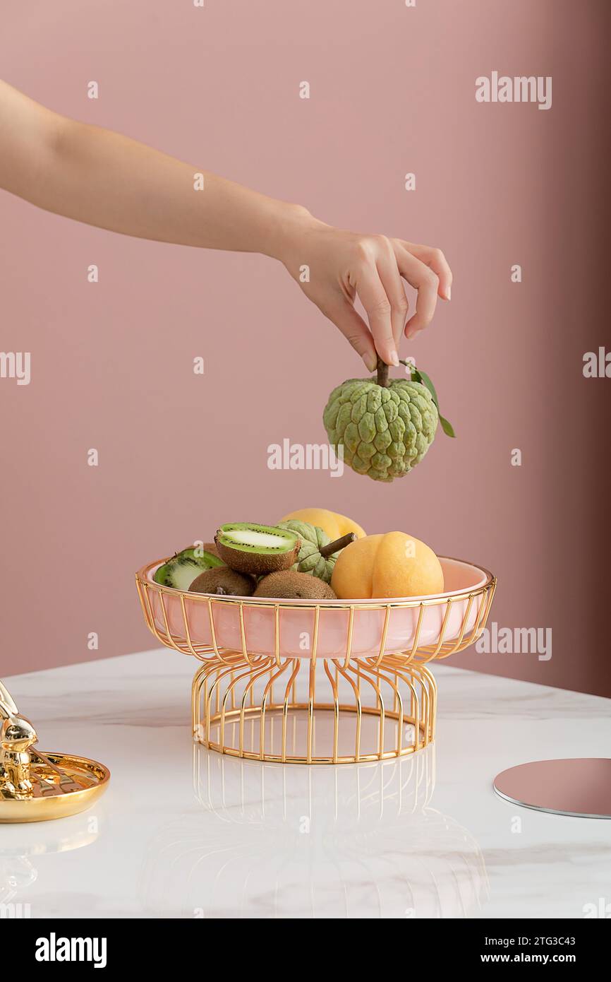 Images of tea break set up, teabreak preparation, teabreak food on the