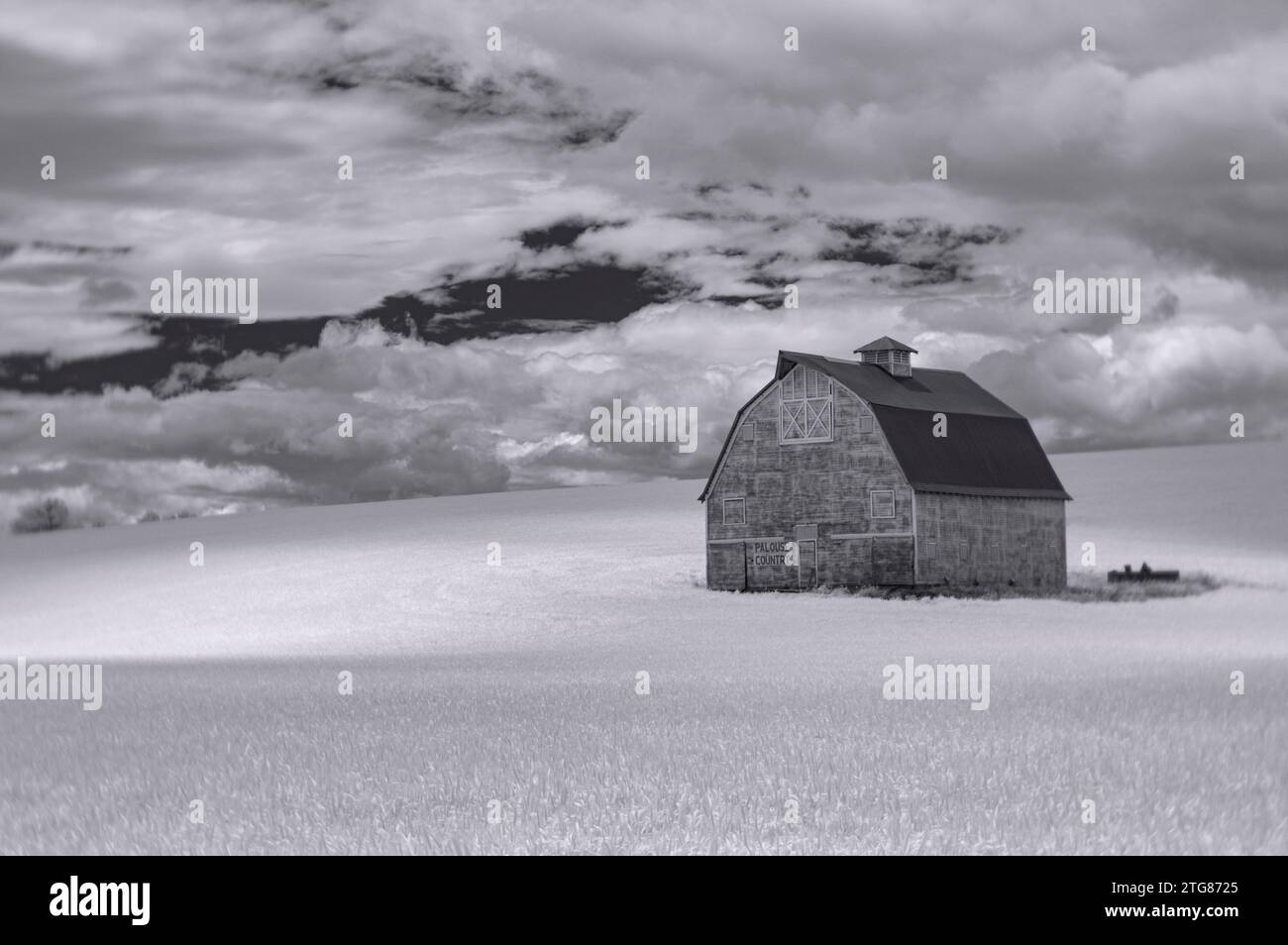 Palouse Country barn, Palouse, Washington Stock Photo Alamy