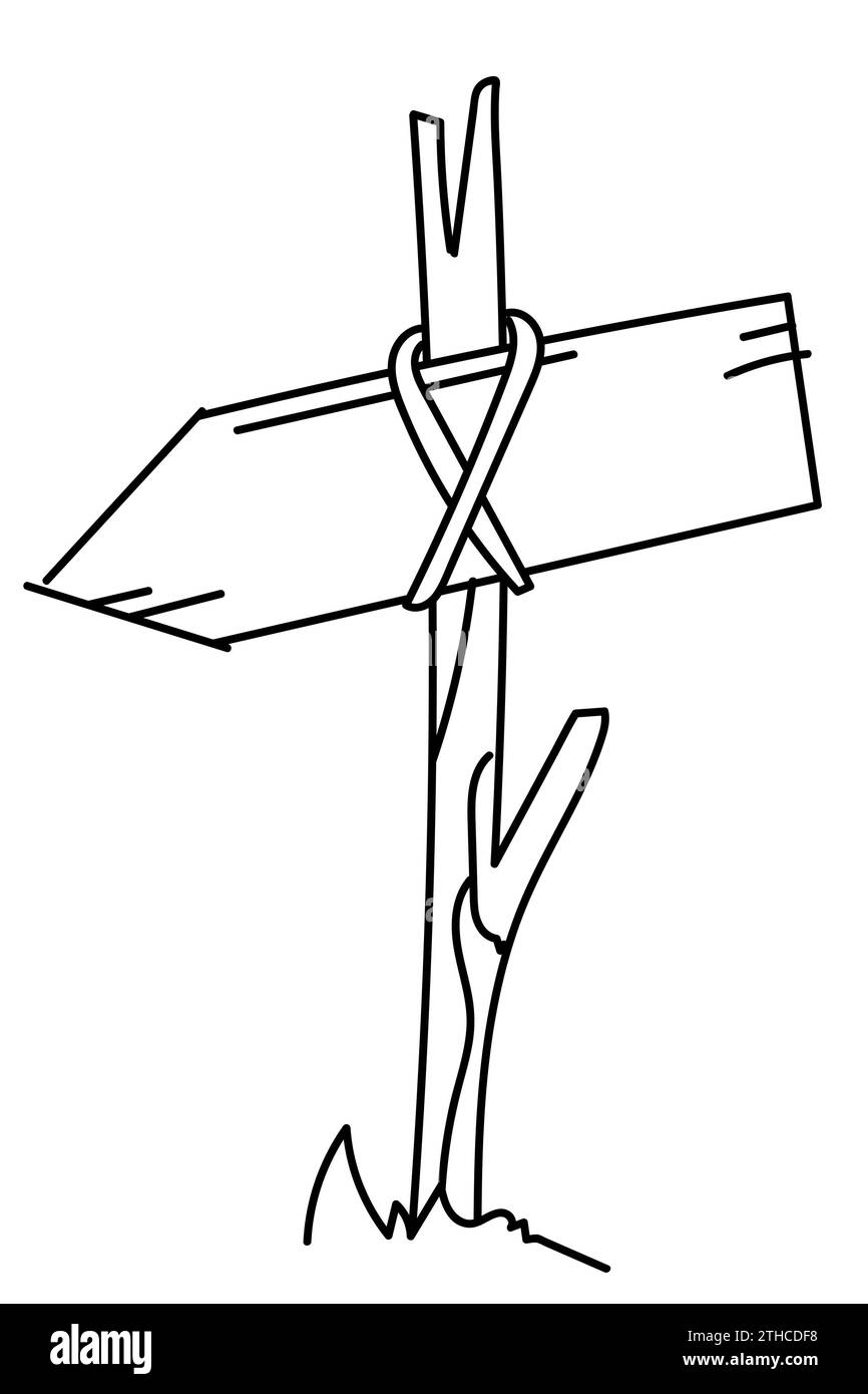 Signpost detail Black and White Stock Photos & Images - Alamy