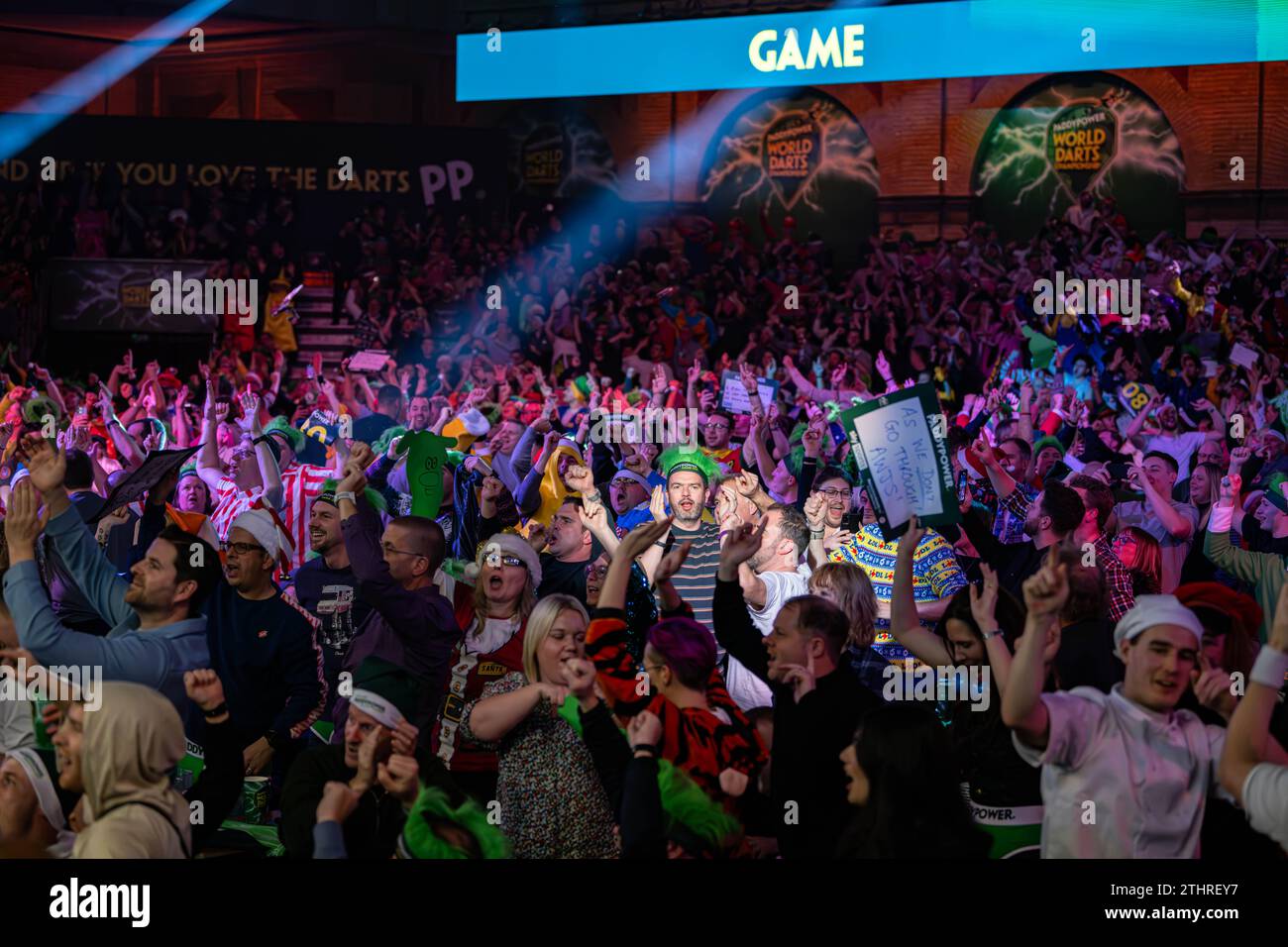 Alexandra Palace, London, UK. 20th Dec, 2023. 2023/24 PDC Paddy Power