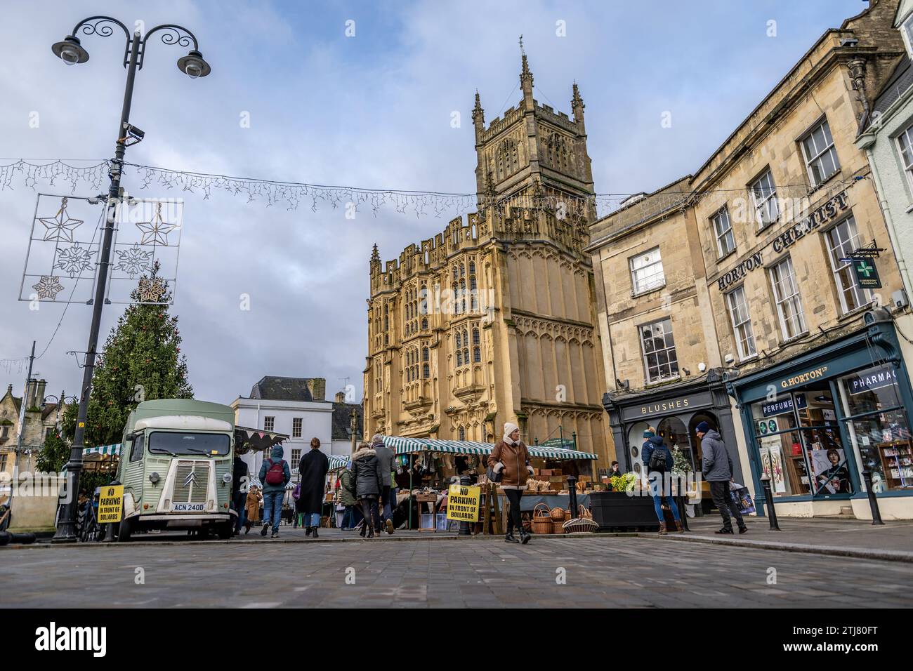 Cirencester Market place Stock Photo