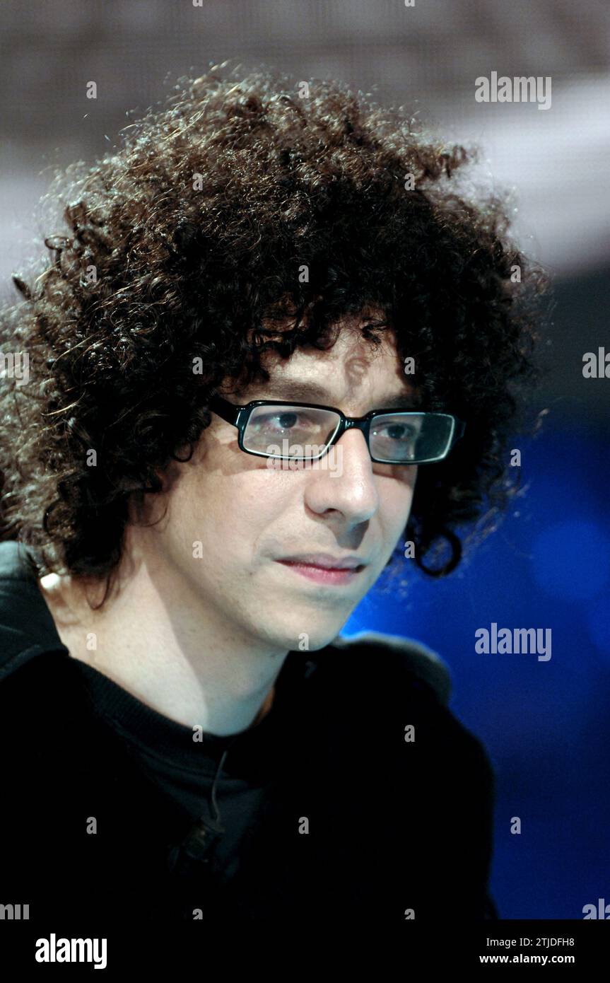 Milan Italy 20080110 Giovanni Allevi live concert during the music