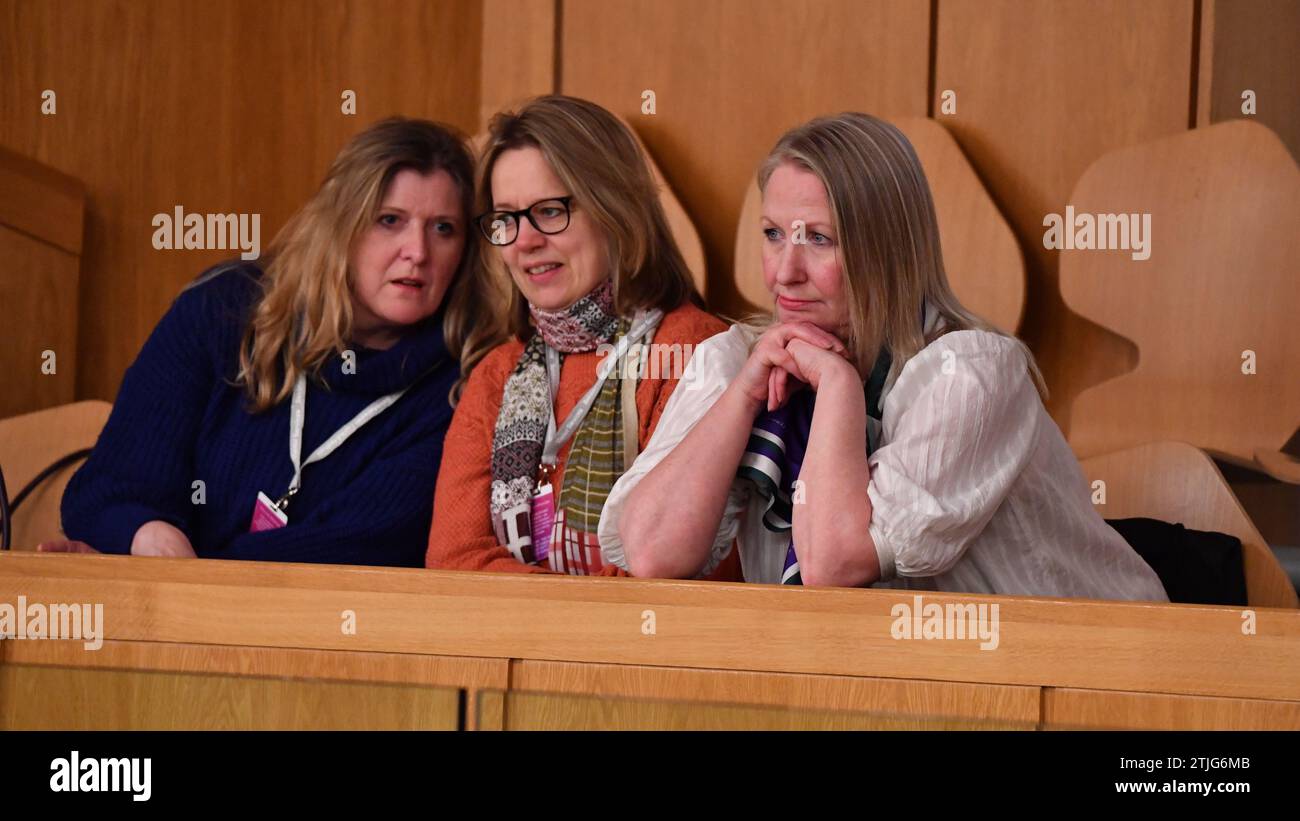 Edinburgh, Scotland, UK. 20th Dec, 2023. PICTURED Board members of