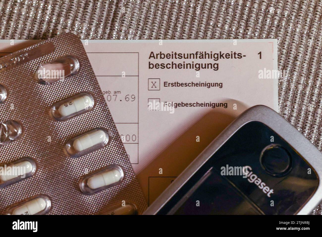 krankschreibung per post