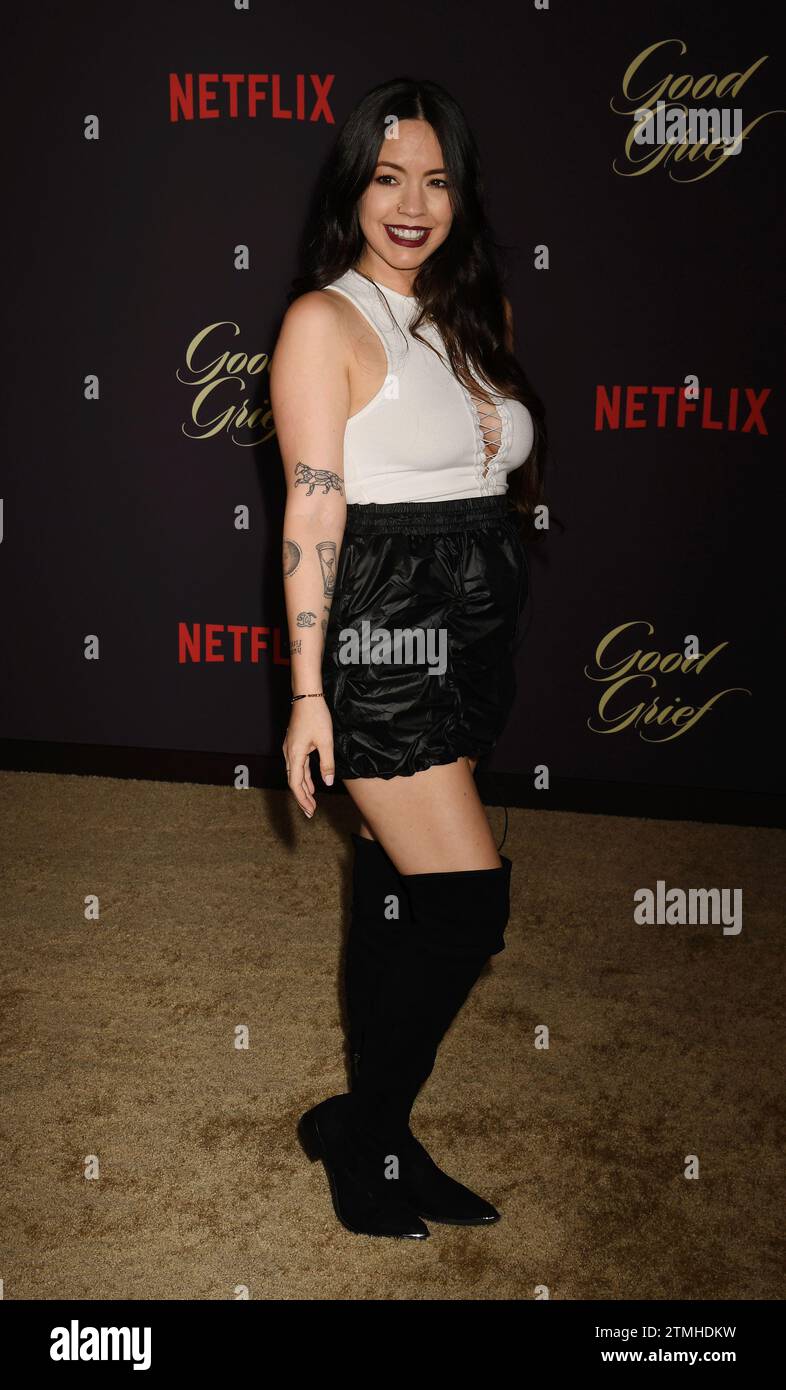 Los Angeles, California, USA. 19th Dec, 2023. Courtney Tracy attends the Los Angeles Premiere of Netflix's 'Good Grief' at The Egyptian Theatre Hollywood on December 19, 2023 in Los Angeles, California. Credit: Jeffrey Mayer/Jtm Photos/Media Punch/Alamy Live News Stock Photo