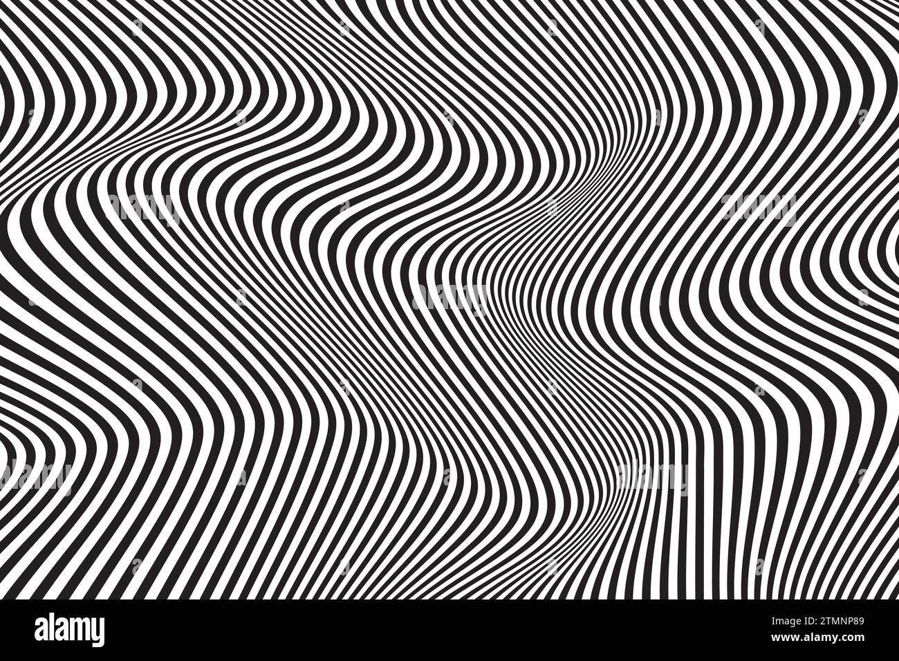 abstract black and white vector wave background Stock Vector Image ...