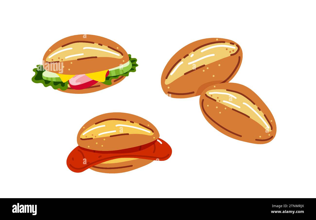 Small sausage rolls Stock Vector Images - Alamy Small sausage rolls Stock Vector Images - Alamy