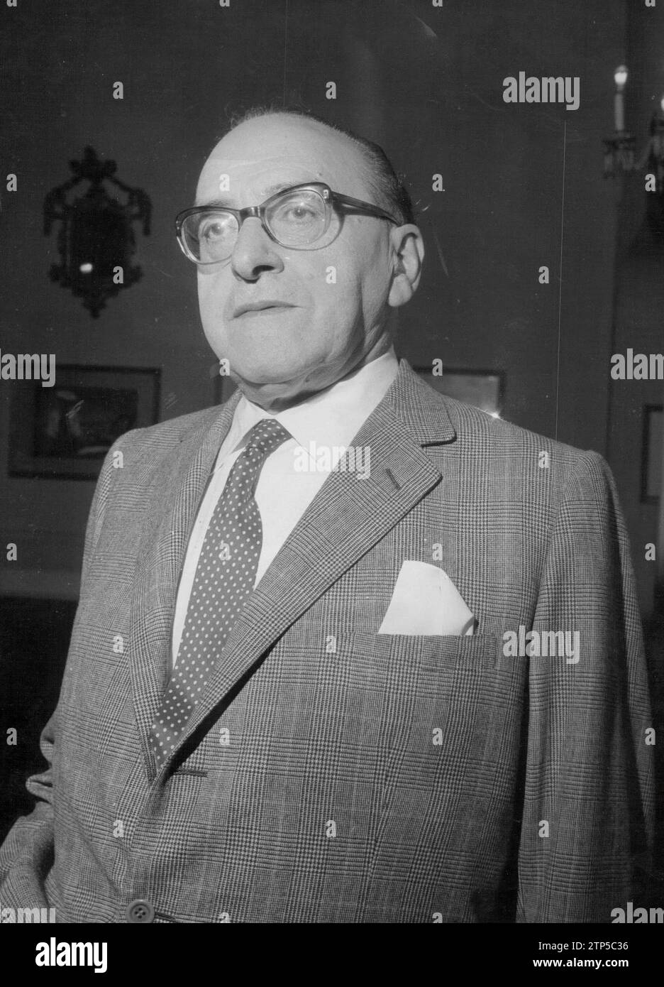 12/31/1964. Mr. Joaquín Arraras Iribarren. Credit: Album / Archivo ABC ...