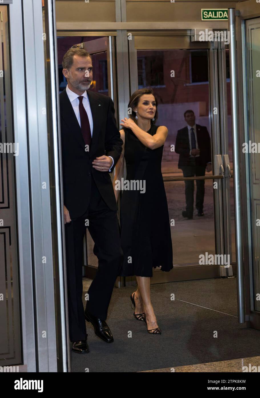 Madrid, 03/07/2019. King Felipe VI and Doña Letizia attend the tribute concert to the victims of terrorism. Photo: Ángel de Antonio ARCHDC. Credit: Album / Archivo ABC / Ángel de Antonio Stock Photo