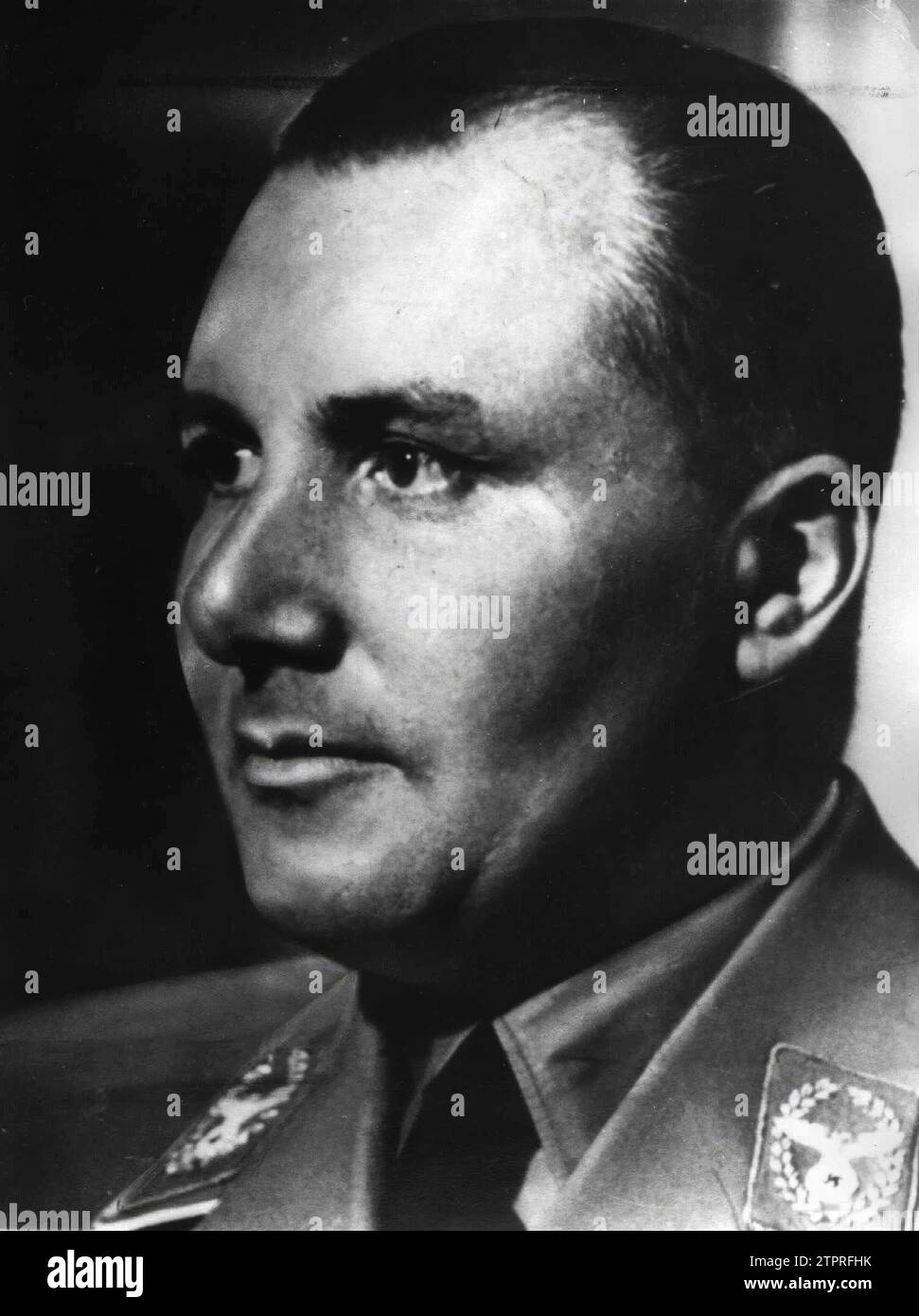 12/31/1939. Martin Bormann, prominent leader of Nazi Germany and personal secretary of Adolf Hitler. Credit: Album / Archivo ABC Stock Photo