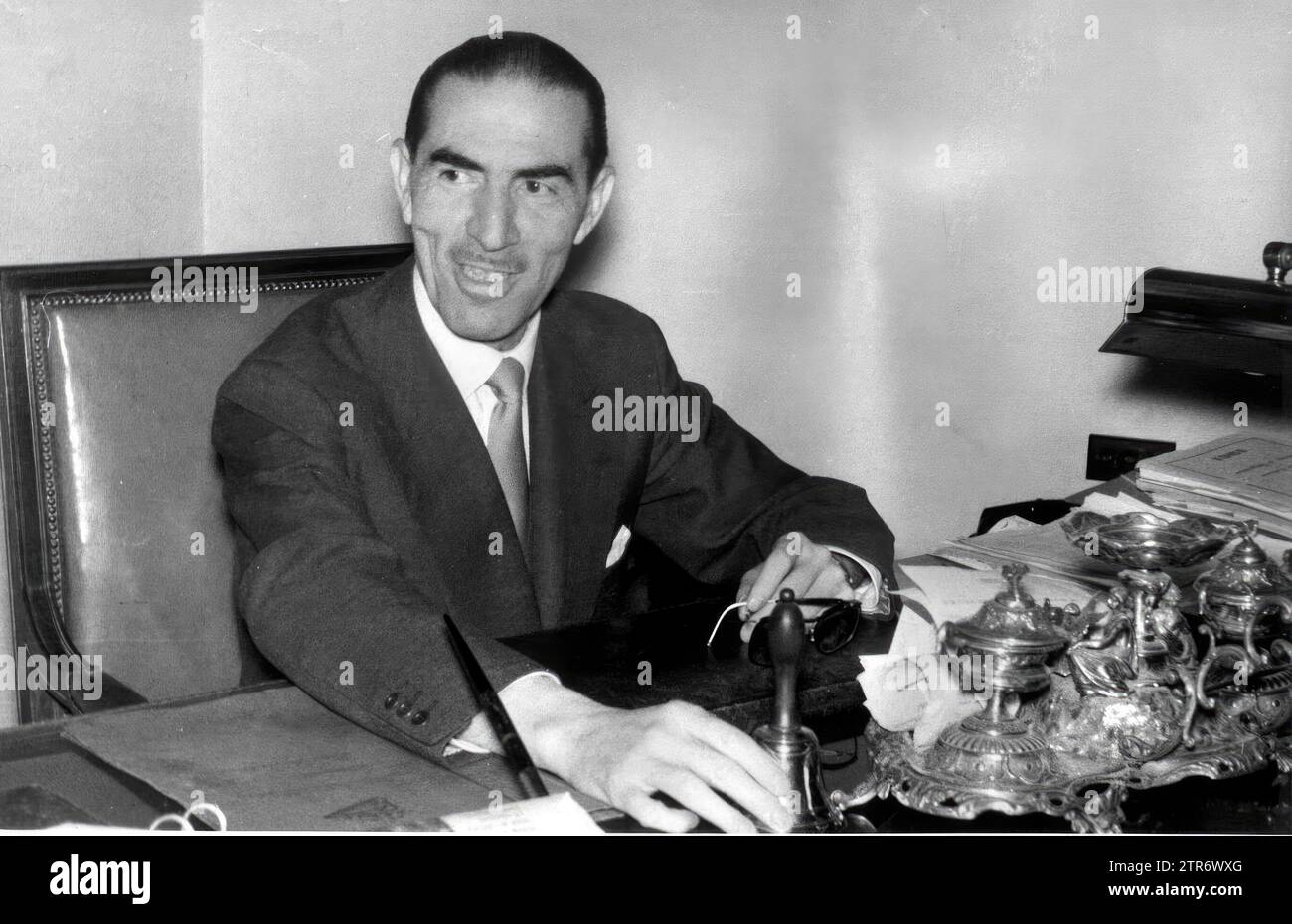 12/31/1949. An image of Antonio Cruz Conde. Credit: Album / Archivo ABC ...