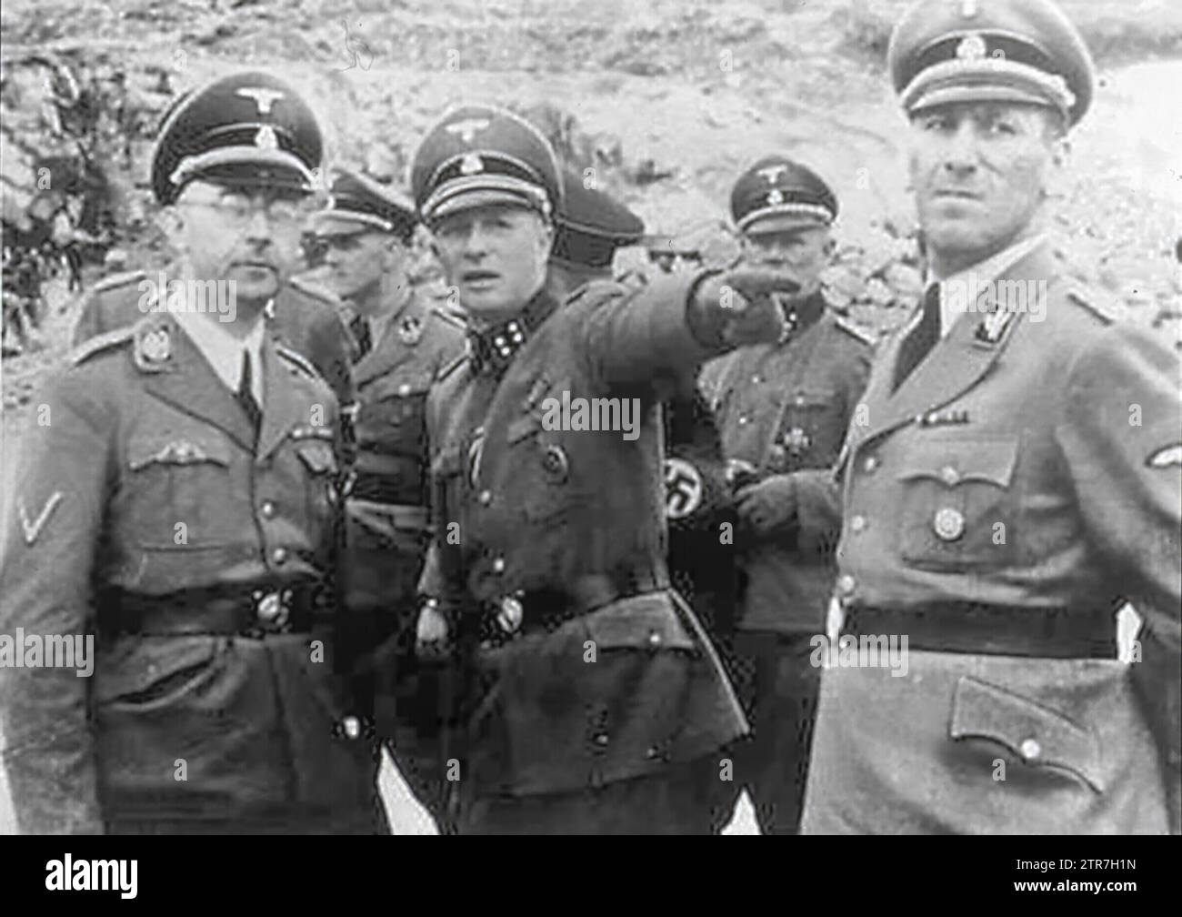 12/31/1939. Heinrich Himmler. Credit: Album / Archivo ABC Stock Photo