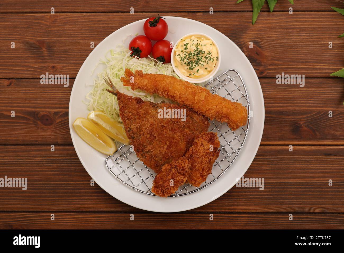 Assorted Deep-fried Seafoods Stock Photo - Alamy