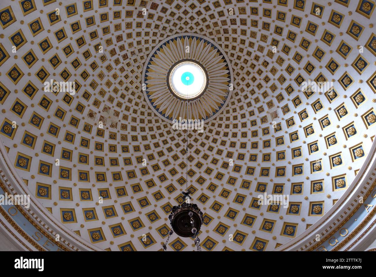 The dome of the Rotunda, the third largest unsupported dome in the