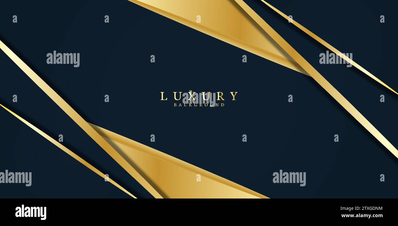 Luxury gold background vector illustration Stock Vector