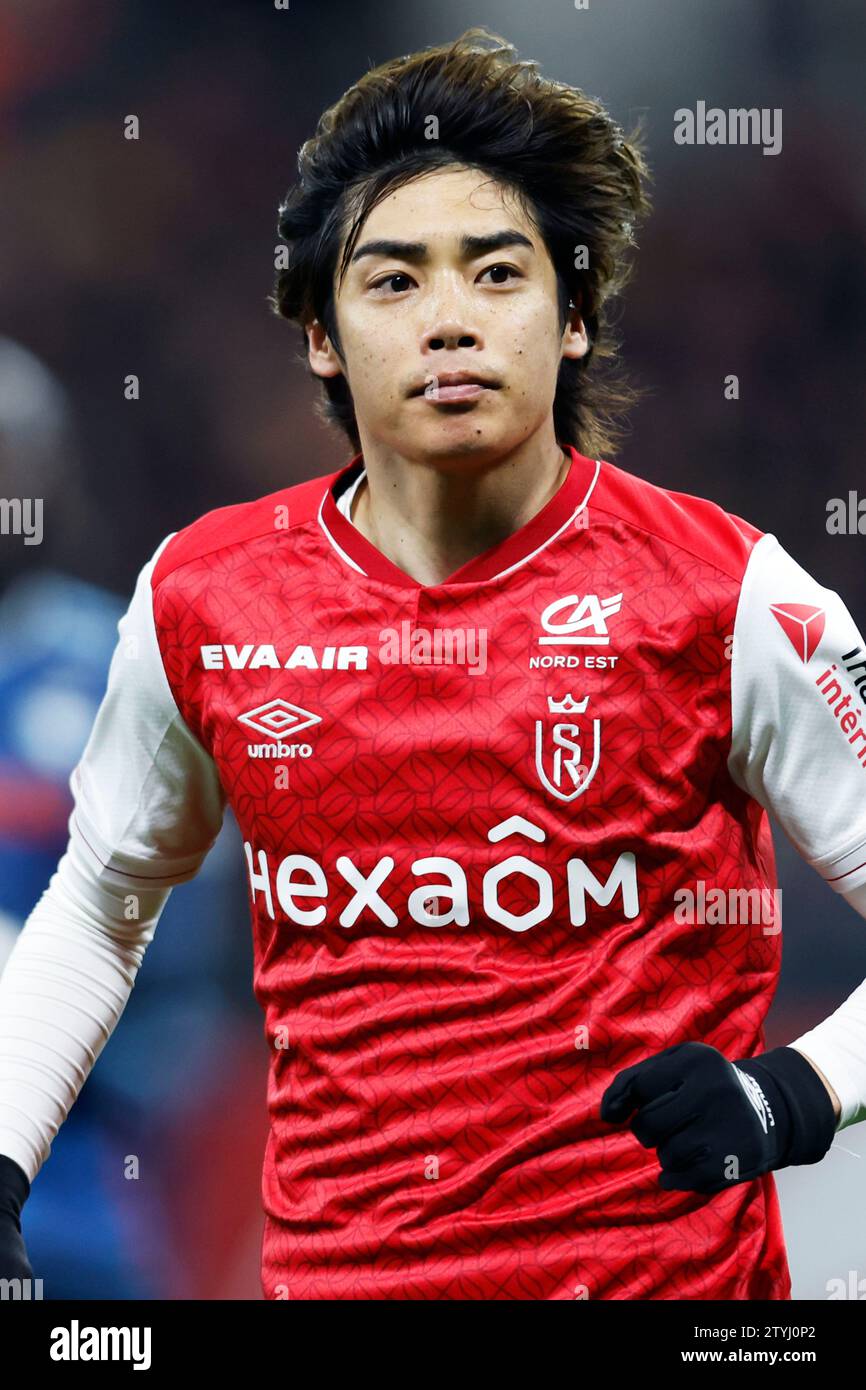 Junya Ito (Reims), DICEMBER 20, 2023 Football/Soccer French "Ligue