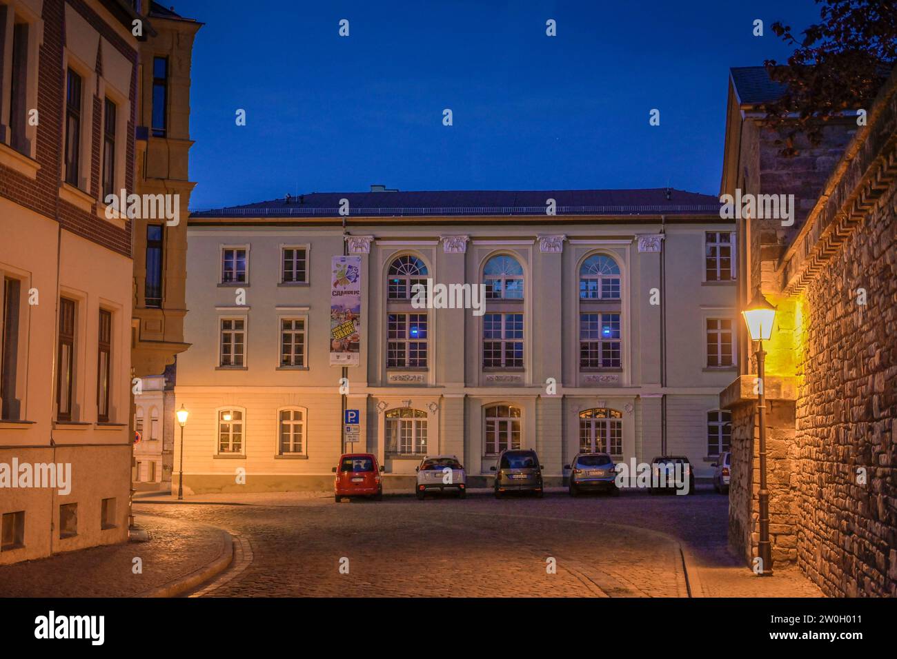 Campus Technicus, Gebäude Einsiedlergasse, Bernburg, Salzlandkreis, Sachsen-Anhalt, Deutschland Stock Photo