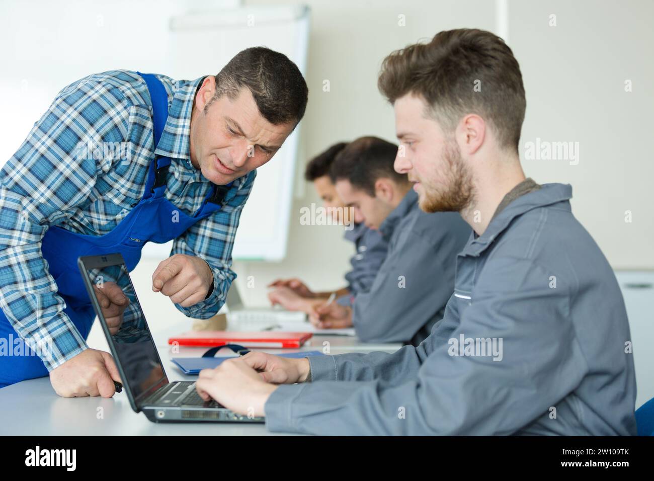 portrait of engineering students in classroom Stock Photo - Alamy