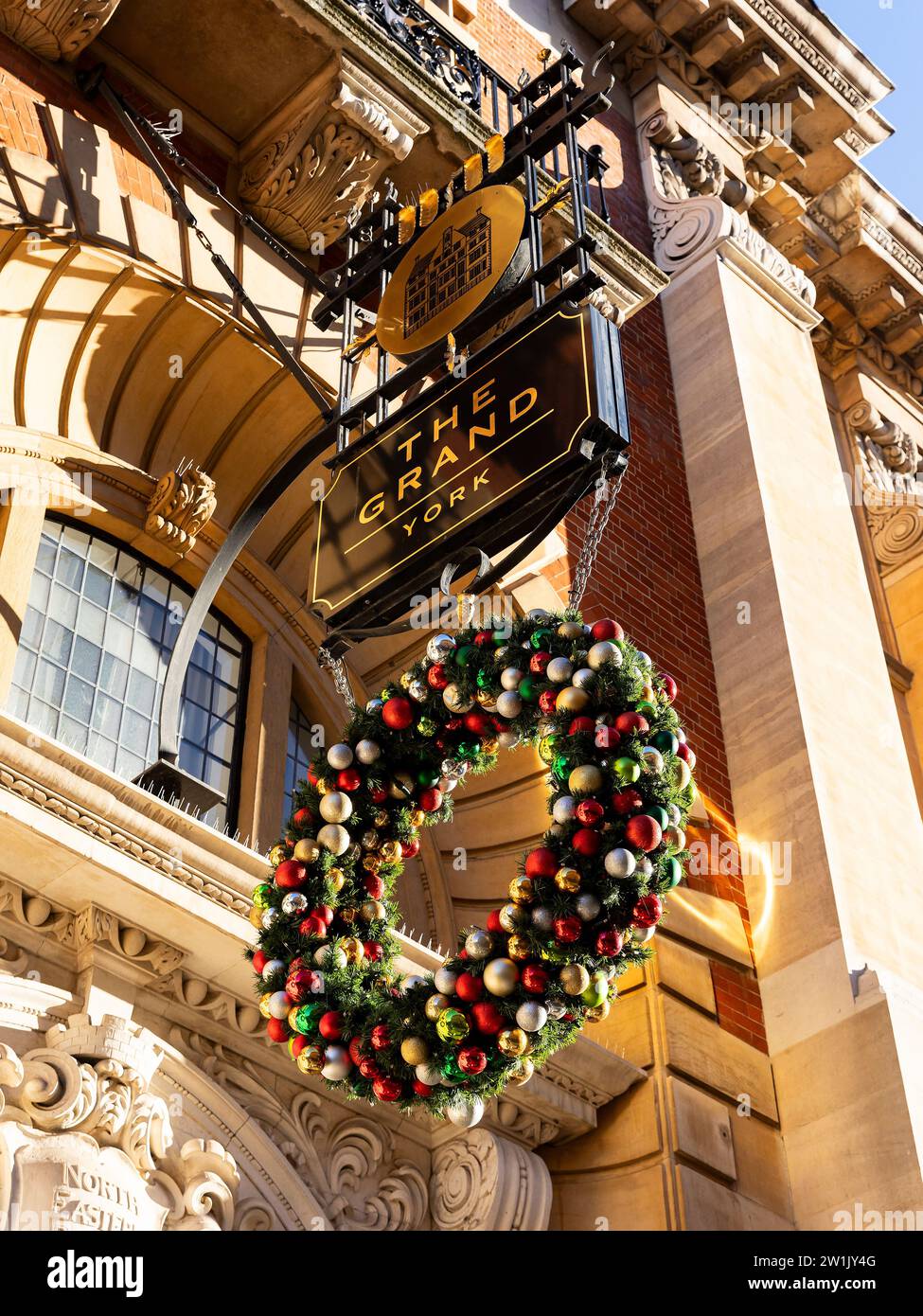 The grand hotel in york stock photo alamy