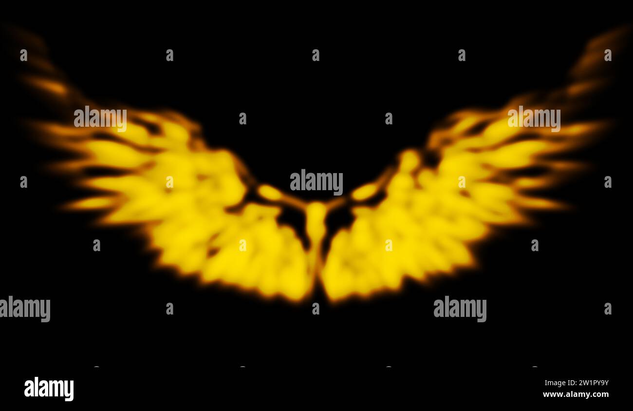 Golden angel wings hires stock photography and images Alamy