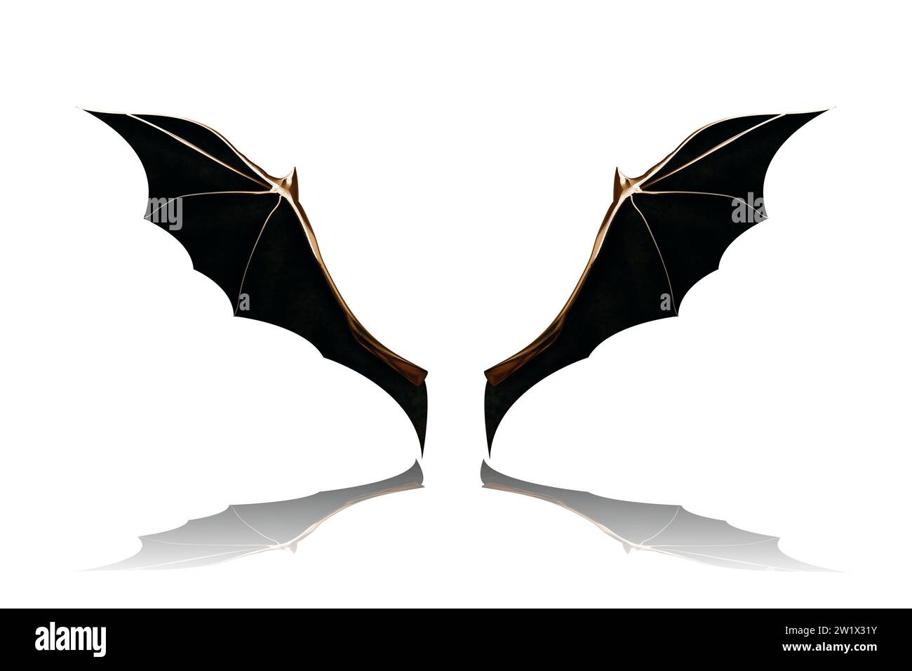 bat wings, demons Stock Photo