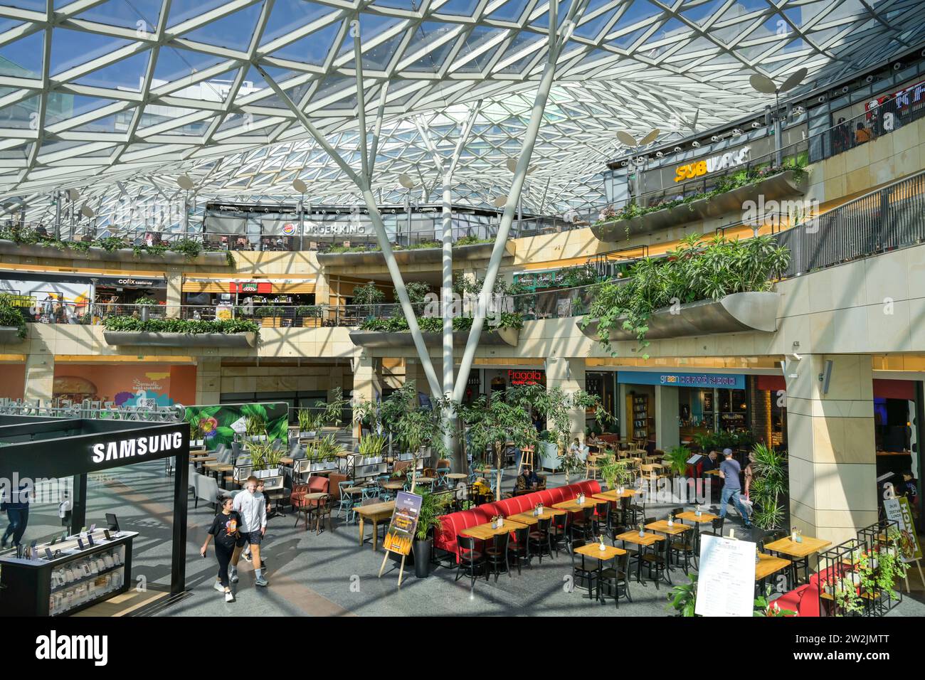 Einkaufszentrum Zlote Tarasy, Zlota, Warschau, Woiwodschaft Masowien ...