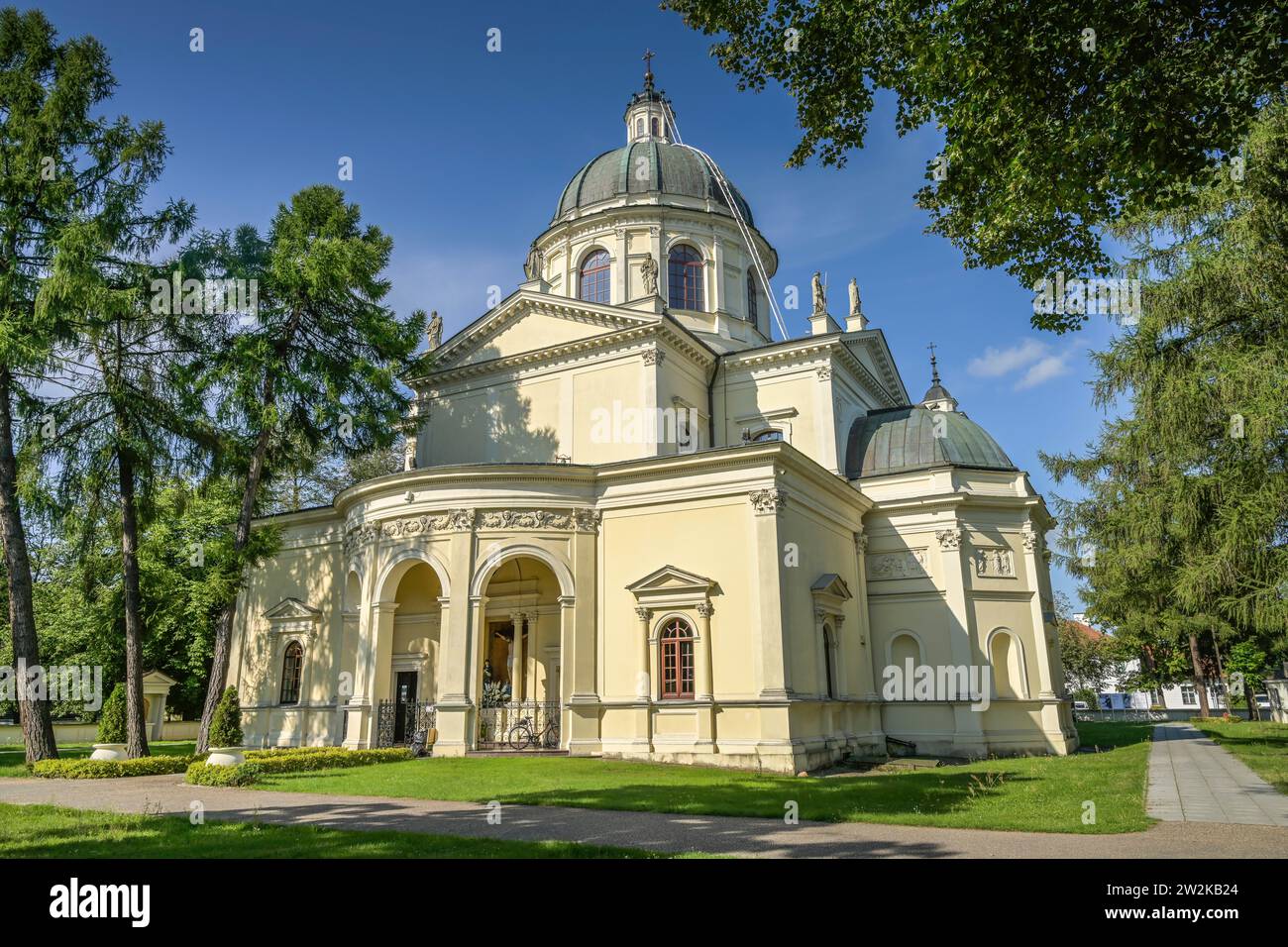 Annakirche Wilanow, Warschau, Woiwodschaft Masowien, Polen Stock Photo