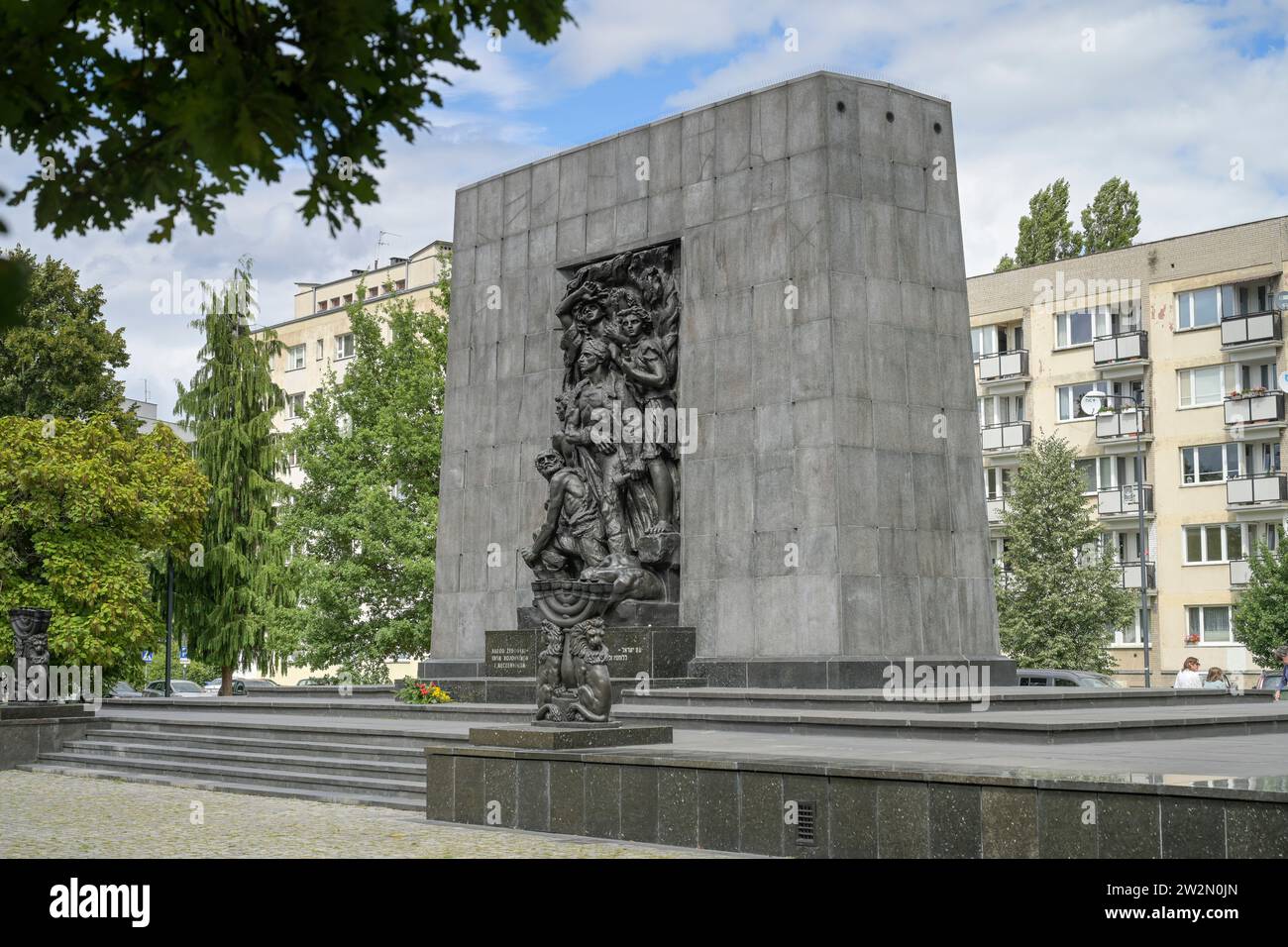Denkmal der Helden des Ghettos, Ludwika Zamenhofa, Warschau