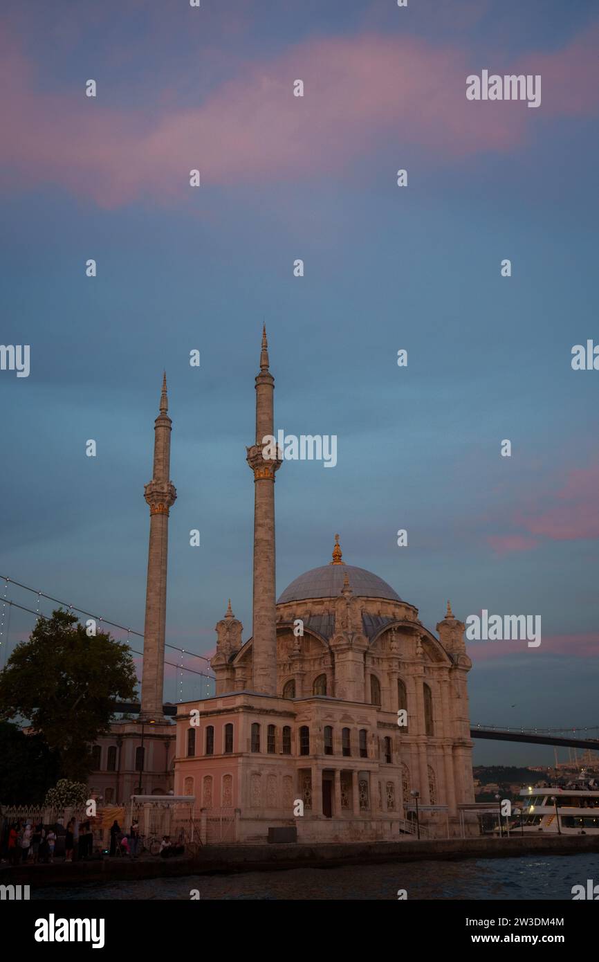 Ortakoy Mosque in Istanbul, Turkiye Stock Photo - Alamy