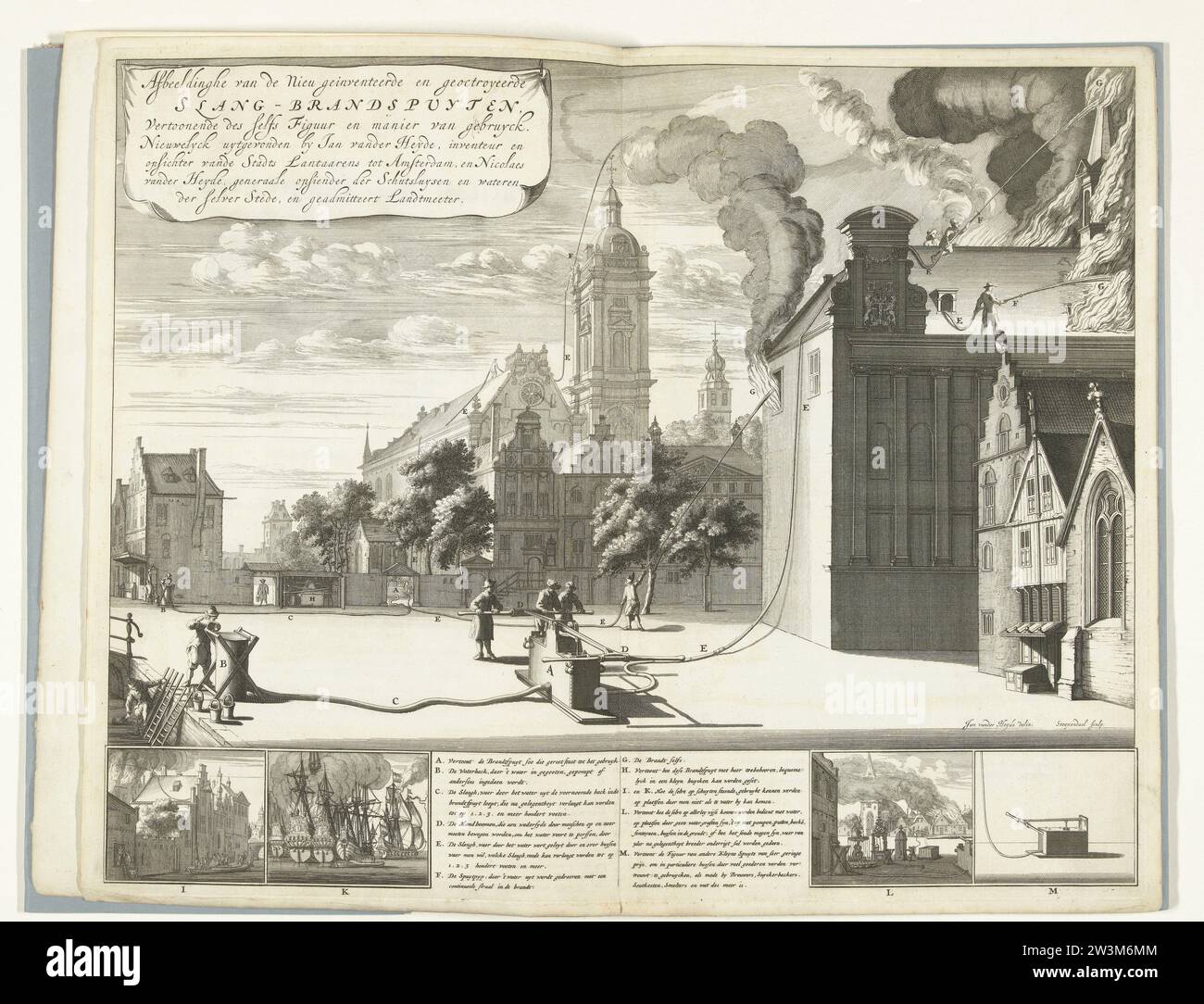 Application of the new fire spray snakes, 1677, 1675 1677 Leaf with a