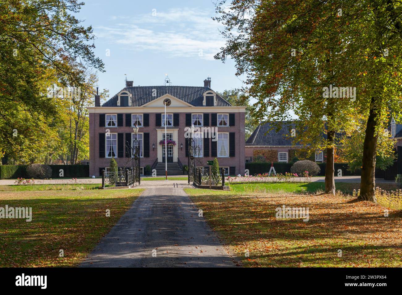 Huis 't Zelle, Landgoed Zelle, country estate in the Dutch province of Gelderland. The historic centre of the estate was designated as a complex Stock Photo