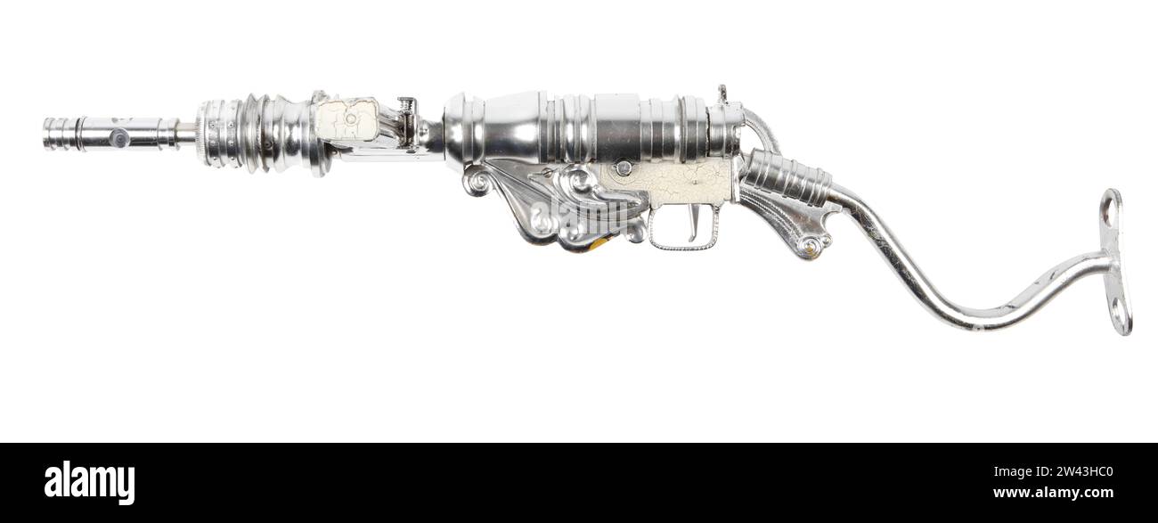 Centrefire submachine gun from the film 'The League of Extraordinary Gentlemen', 2003 Stock Photo